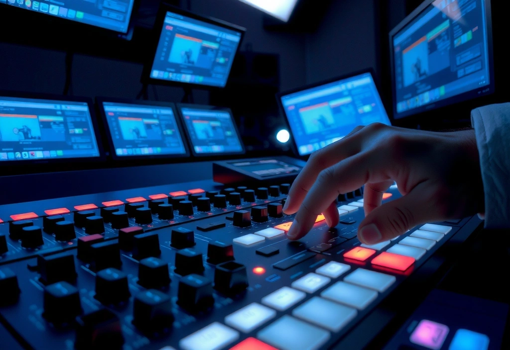 Mezclador de Vídeo profesional